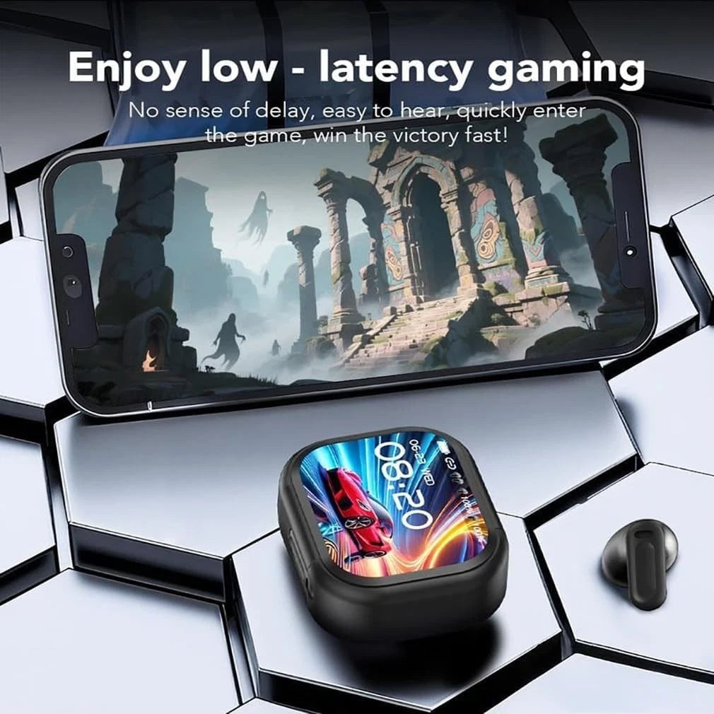 Translator HTC NE20 New Bluetooth 6.0 Wireless Headphones Translation Earphones IPX4 Waterproof Rating Long Battery Life